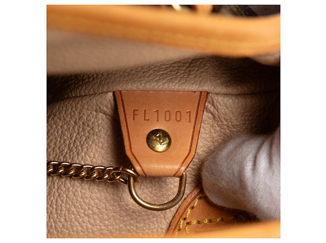 Petit Bucket Monogram Louis Vuitton Marrone - vista 6