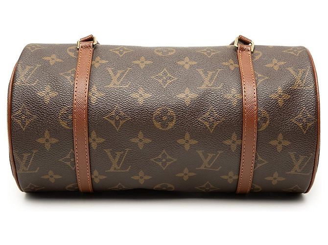 Borsa a mano Louis Vuitton Monogram Papillon 26 Marrone - vista 3