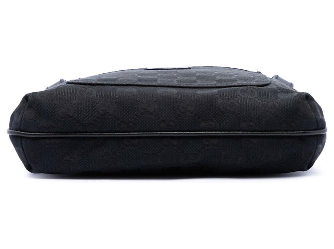 Borsa a tracolla Gucci GG Canvas nera Nero - vista 3