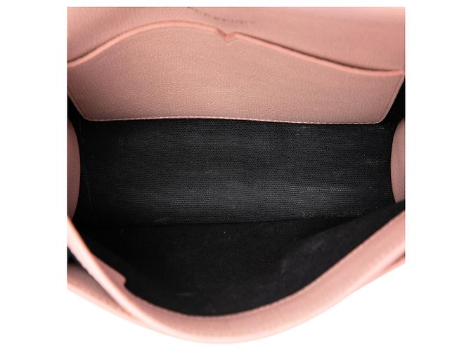 Borsa a tracolla Burberry Macken Small House Check Canvas Beige - vista 4