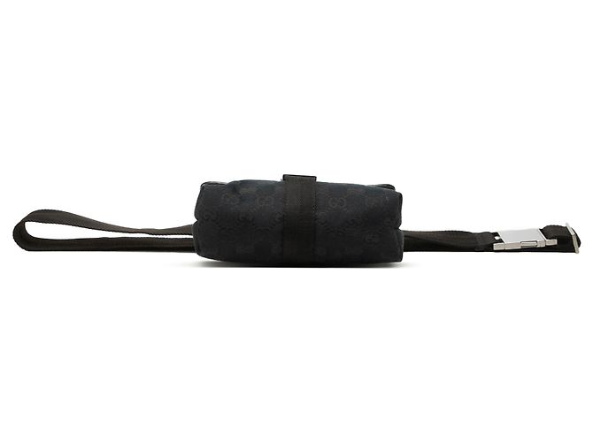 Borsa cintura Gucci GG Canvas nera Nero - vista 3