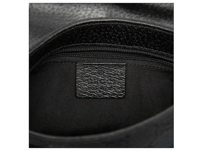 Borsa cintura Gucci GG Canvas nera Nero - vista 5