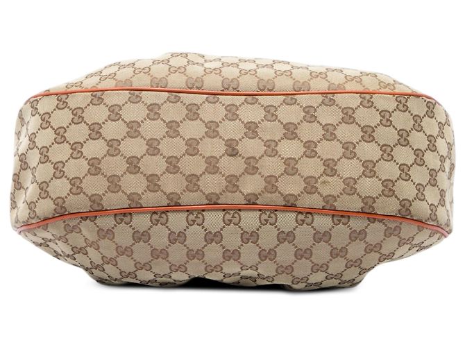 Borsa a tracolla Gucci GG Canvas Sukey Arancione - vista 3