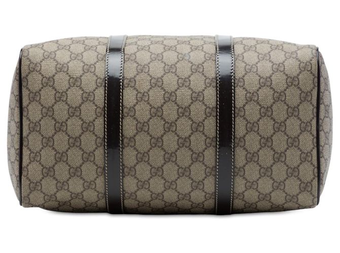 Borsa Boston Gucci Joy Medium GG Supreme Beige - vista 3