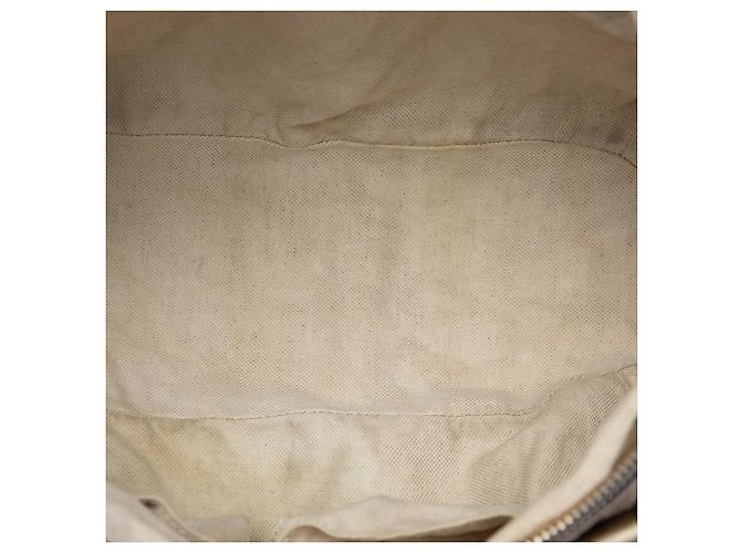 Borsa Satchel Gucci GG Canvas Sukey Beige - vista 4