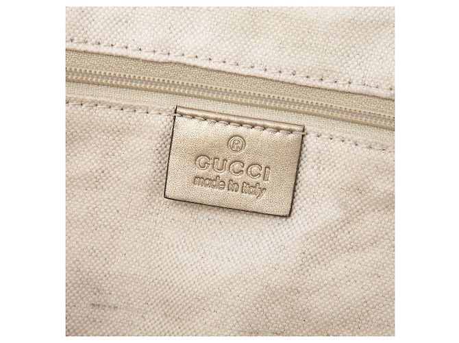 Borsa Satchel Gucci GG Canvas Sukey Beige - vista 5