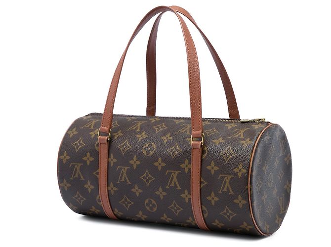 Borsa a mano Louis Vuitton Monogram Papillon 30 Marrone - vista 2