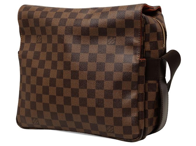 Borsa a tracolla Louis Vuitton Damier Ebene Naviglio marrone - vista 2