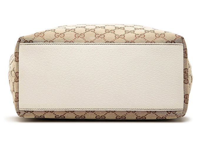 Borsa Tote Gucci GG Canvas Charmy Beige - vista 3