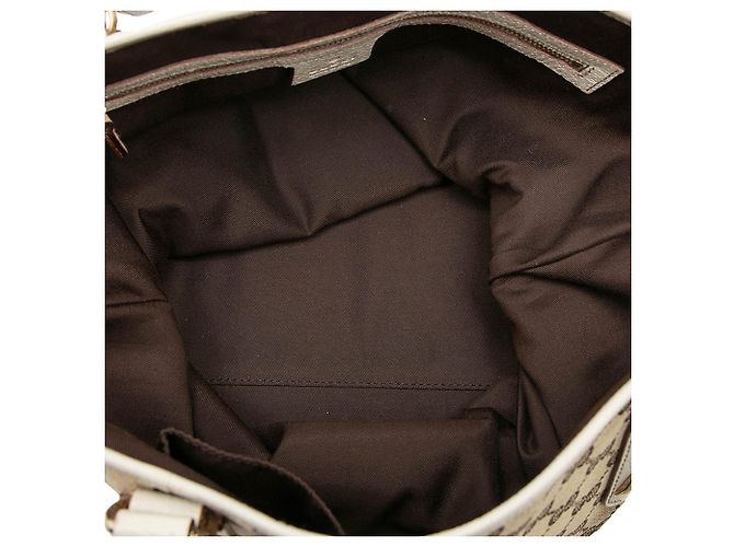 Borsa Tote Gucci GG Canvas Charmy Beige - vista 4
