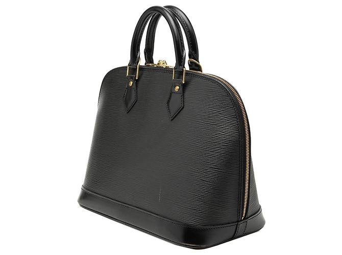 Borsa a mano Louis Vuitton Epi Alma PM Nera Nero - vista 2