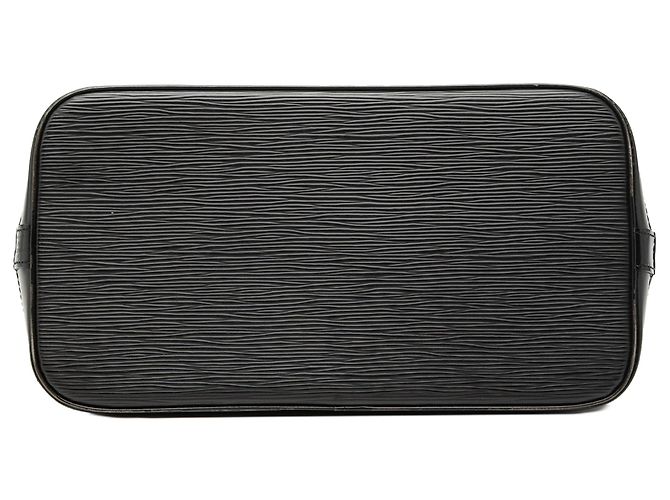 Borsa a mano Louis Vuitton Epi Alma PM Nera Nero - vista 3