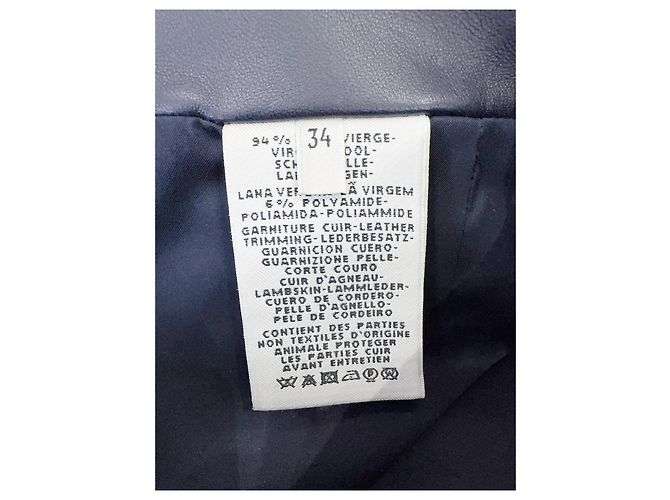 Hermès Wool High Waisted Skirt Size 34 Multiple colors - view 6