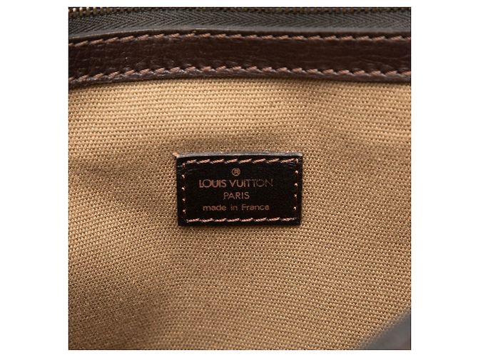 Borsa a tracolla Louis Vuitton Utah Omaha Brown Marrone - vista 5