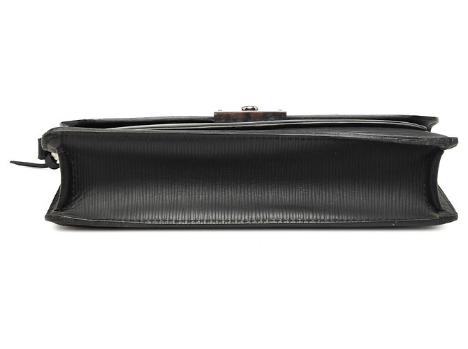 Clutch Louis Vuitton Epi Neo Belaia Nera Nero - vista 3