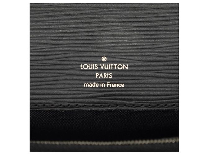 Clutch Louis Vuitton Epi Neo Belaia Nera Nero - vista 5