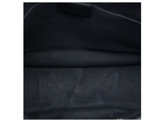 Clutch Gucci GG Supreme Web Nera Nero - vista 4
