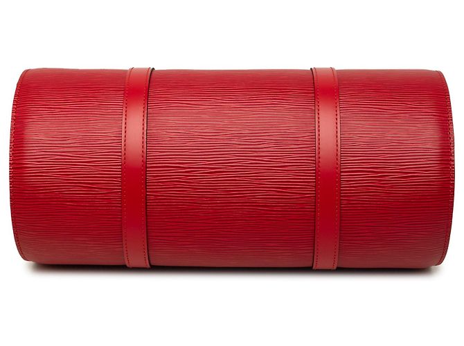 Borsa Louis Vuitton Epi Soufflot rossa Rosso - vista 3