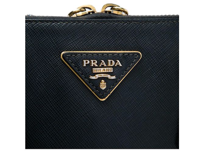 Borsa Prada Medium Saffiano Lux Promenade Nera Nero - vista 5