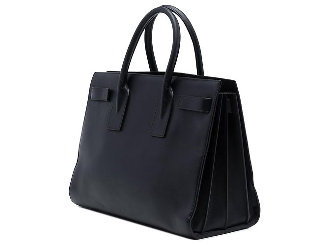 Borsa Saint Laurent Sac De Jour Medium in pelle nera Nero - vista 2