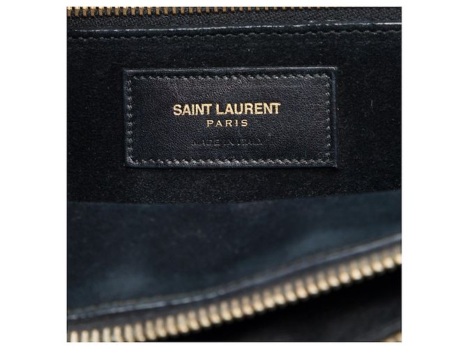 Borsa Saint Laurent Sac De Jour Medium in pelle nera Nero - vista 5