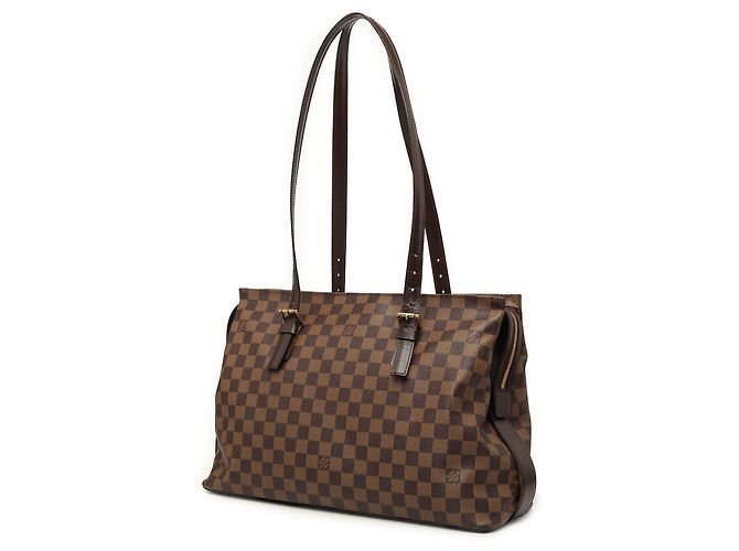 Borsa a tracolla Chelsea Louis Vuitton Damier Ebene Marrone - vista 2
