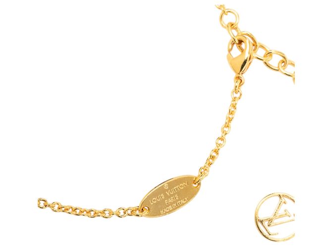 Bracciale Essential V Louis Vuitton placcato oro D'oro - vista 5