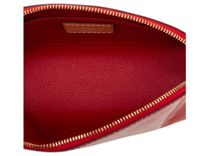 Necessaire Louis Vuitton Monogram Vernis vermelha Vermelho - vista 4
