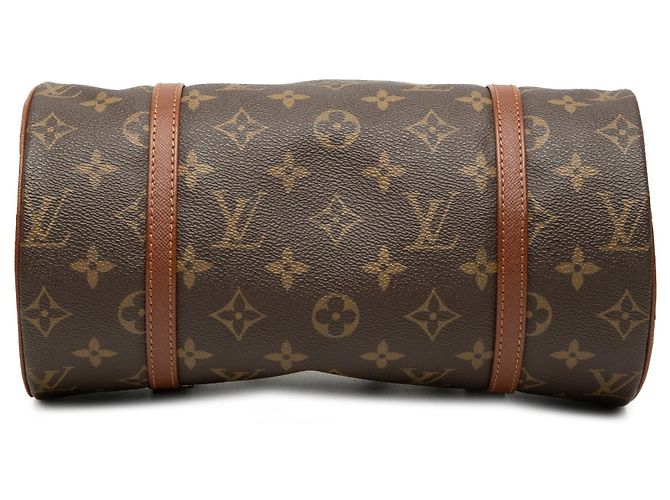 Borsa a mano Louis Vuitton Monogram Papillon 26 Marrone - vista 3