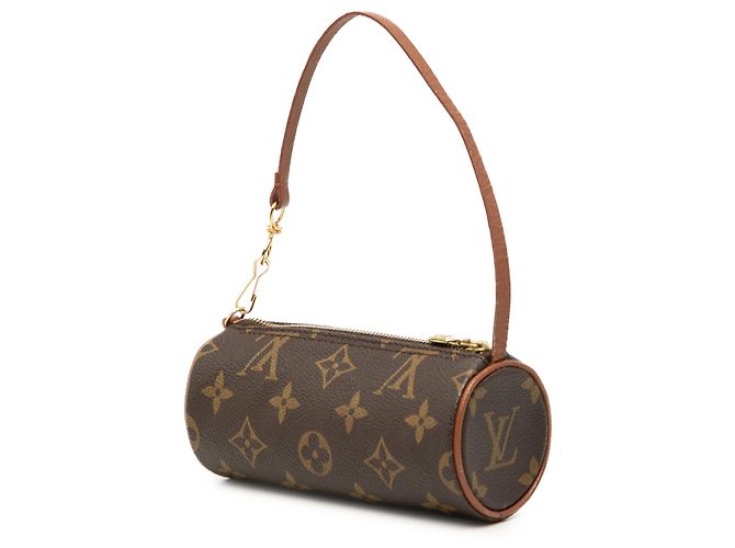 Louis Vuitton Monogram Papillon Pochette Handtasche Braun - Ansicht 2