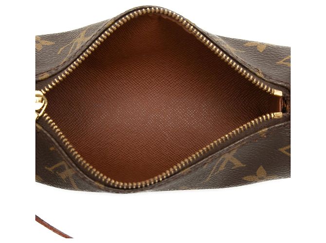 Louis Vuitton Monogram Papillon Pochette Handtasche Braun - Ansicht 4