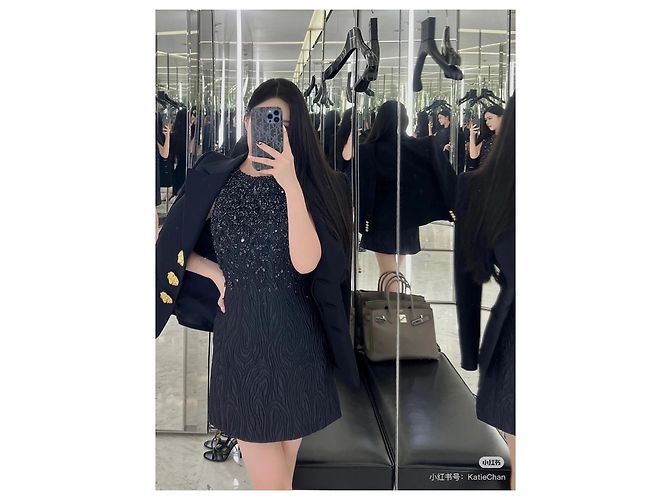 Saint Laurent Kleider Mehrfarben - Ansicht 9