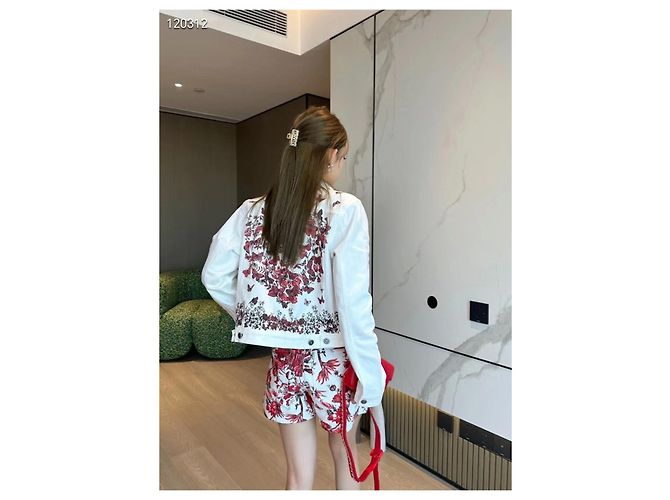 Dior Denim Jacket White Bee Embroidery Size 36 Multiple colors - view 7