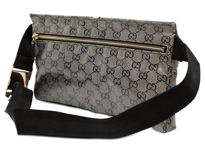Gucci GG Crystal Gürteltasche grau - Ansicht 2