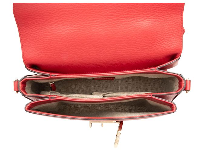 Borsa Gucci Small Dollar Calf Interlocking G rossa Rosso - vista 4