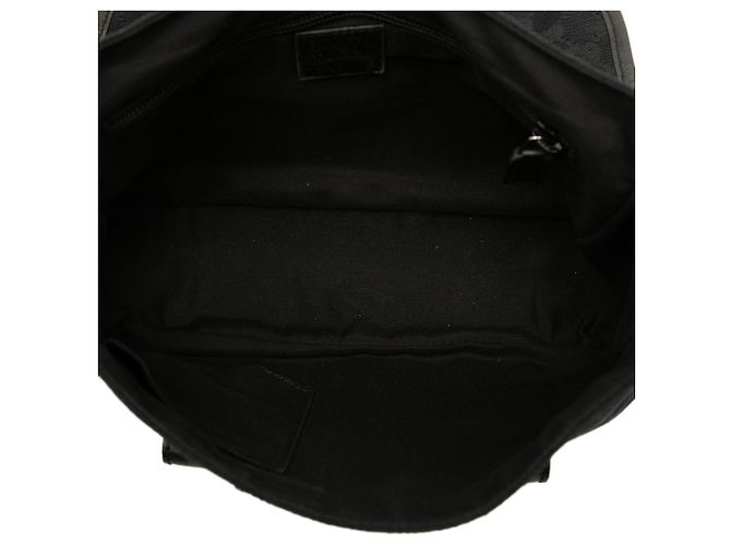 Borsa a tracolla Gucci GG Canvas nera Nero - vista 4