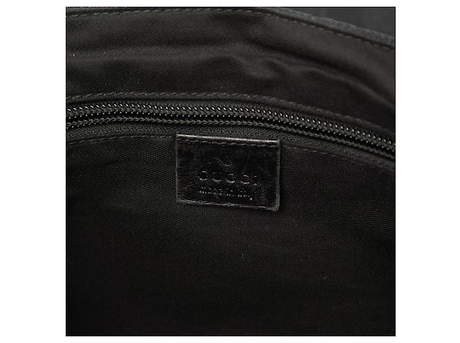 Borsa a tracolla Gucci GG Canvas nera Nero - vista 5
