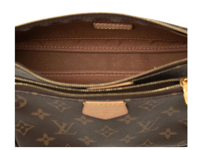 Borsa Louis Vuitton Monogram Multi Pochette Accessoires Marrone - vista 4