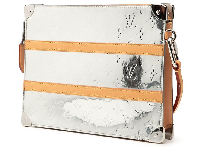 Borsa Clutch Mirror Trunk Monogram Louis Vuitton Argento - vista 2