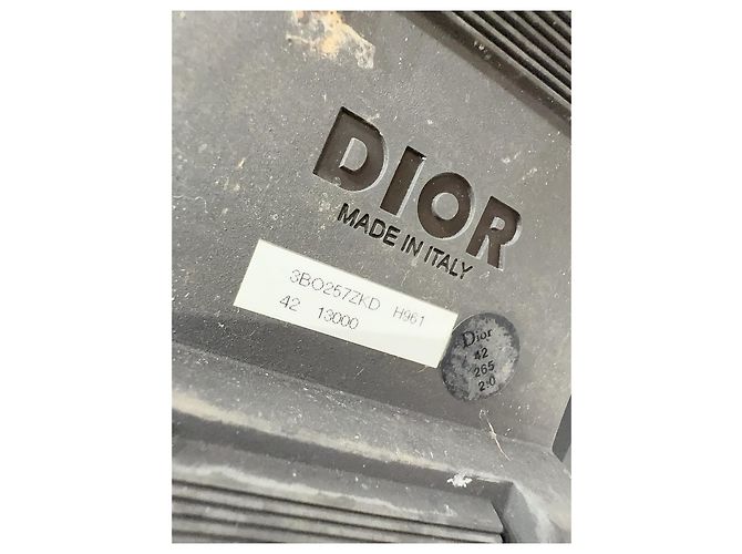 Dior Leather Boots Camouflage Print Men's Size 42 Multiple colors - view 7