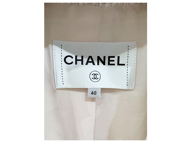 Chanel 24P Tweed Jacke Rosa Größe 40 Mehrfarben - Ansicht 2