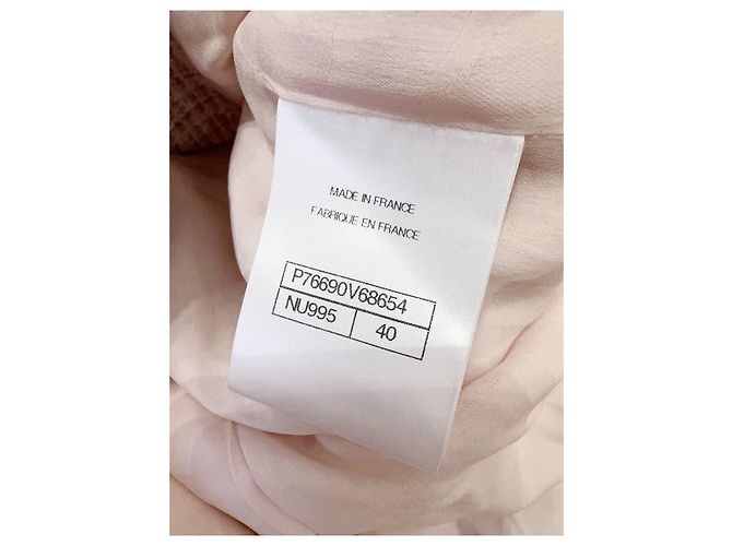 Chanel 24P Tweed Jacke Rosa Größe 40 Mehrfarben - Ansicht 6