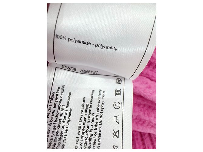 Chanel 22B Jacke aus Samt Rosa Größe 38 Mehrfarben - Ansicht 6