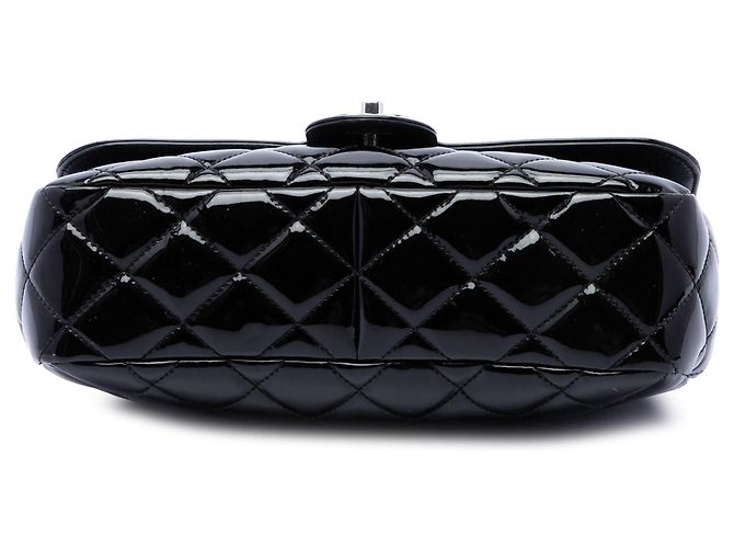 Black Chanel Small Quilted Patent Coco Shine Flap Crossbody Bag - view 3