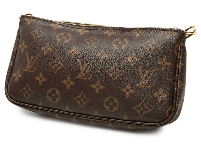 Bolso Louis Vuitton Monogram Multi Pochette Accessoires Marrón Castaño - vista 2