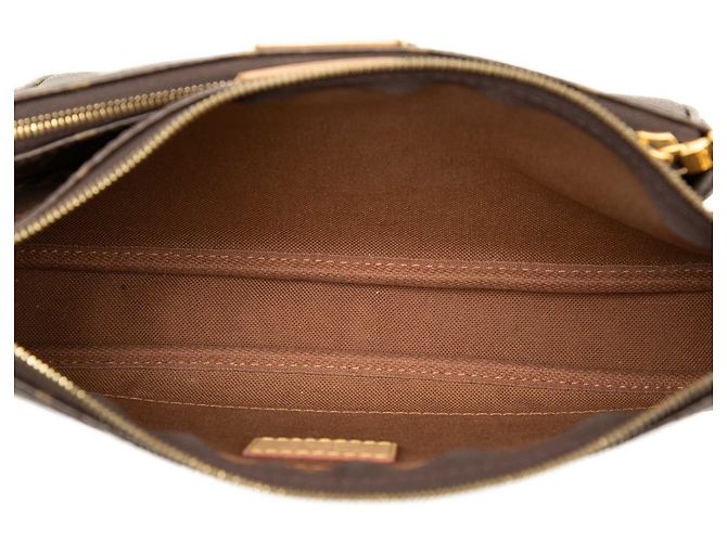 Bolso Louis Vuitton Monogram Multi Pochette Accessoires Marrón Castaño - vista 4