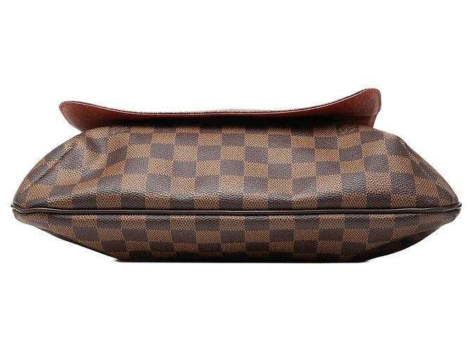 Borsa a tracolla Louis Vuitton Damier Ebene Musette Salsa GM Marrone - vista 3