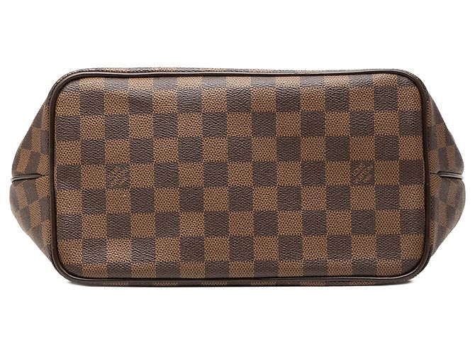 Borsa Louis Vuitton Damier Ebene Westminster PM Marrone - vista 3
