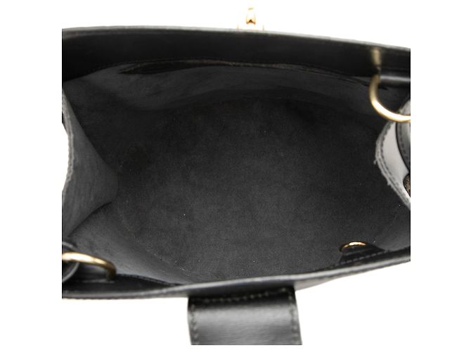 Borsa a tracolla Louis Vuitton Epi Cluny Nera Nero - vista 4