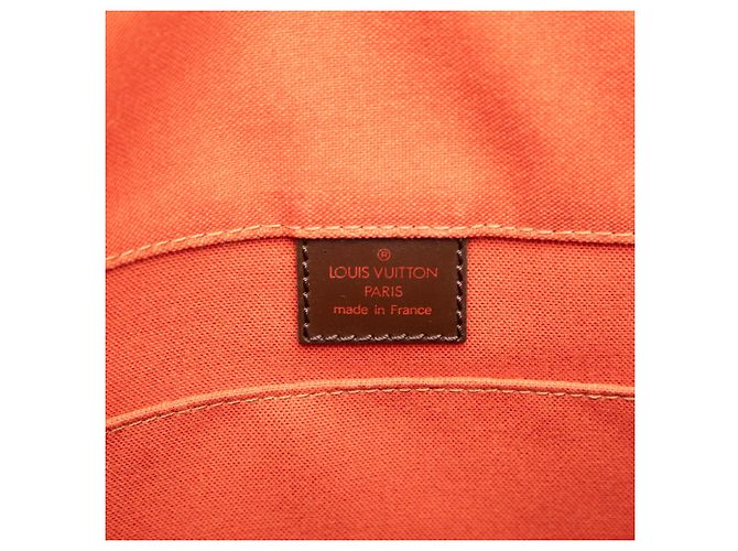 Borsa a tracolla Louis Vuitton Damier Ebene Bastille marrone - vista 5